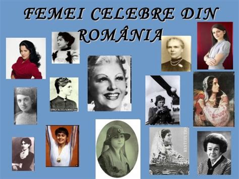 femei din românia|Istoria la feminin: 24 de femei celebre din Romania!